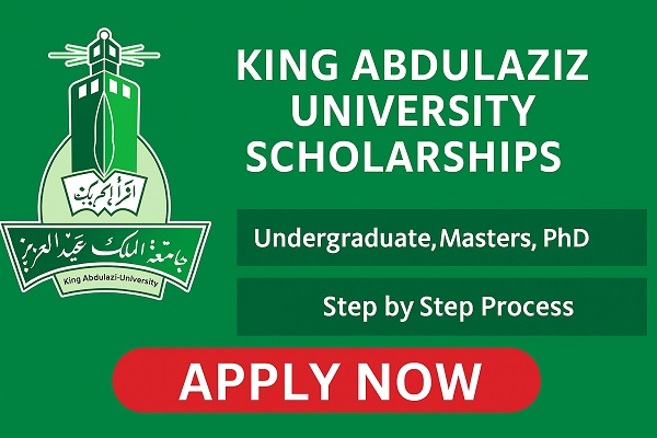 King Abdulaziz University Scholarships | Fully Funded | Saudia Arabia