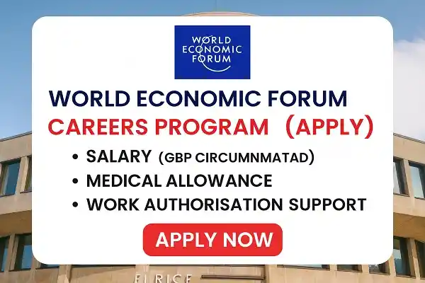 World Economic Forum Early Careers Program (Switzerland, India, China, Japan)