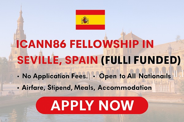 ICANN86 Fellowship in Spain (Fully Funded)