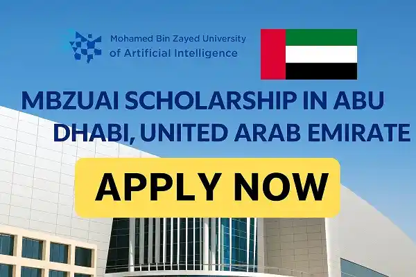 MBZUAI Scholarship in Abu Dhabi, UAE (Fully Funded)