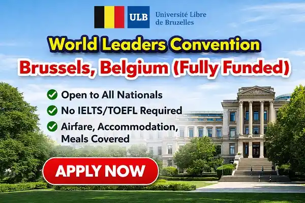 World Leaders Convention in Belgium (Fully Funded)