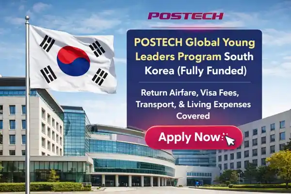 POSTECH Global Young Leaders Program, South Korea (Fully Funded)