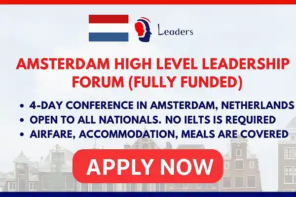 Amsterdam High Level Leadership Forum (Fully Funded)