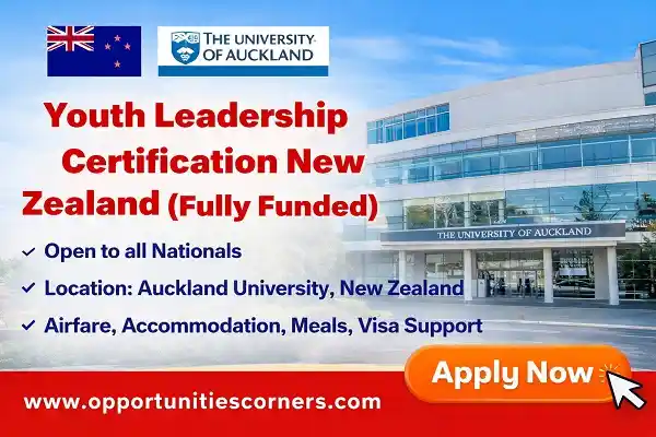 Youth Leadership Certification New Zealand 2026 (Fully Funded)