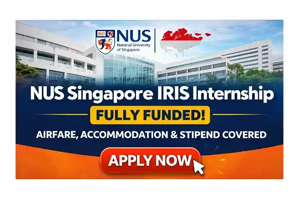NUS Singapore IRIS Internship (Fully Funded)