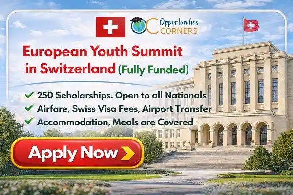 European Youth Summit in Switzerland (Fully Funded)