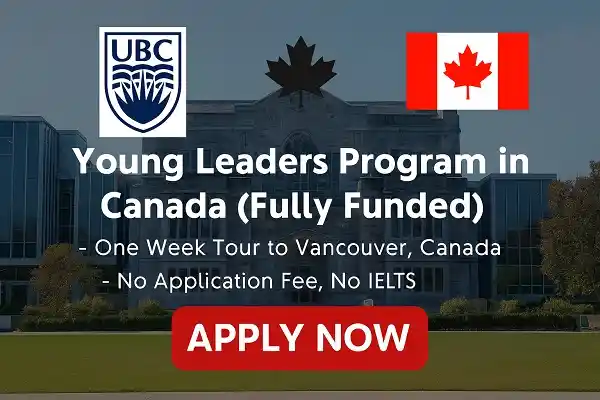 Young Leaders Program in Canada (Fully Funded)