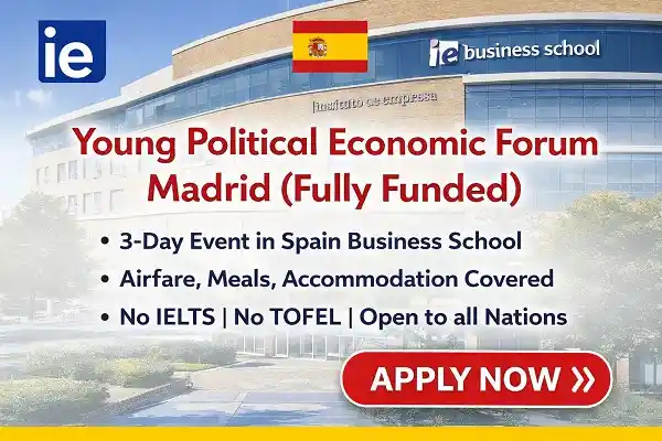Young Political Economic Forum Madrid (Fully Funded)
