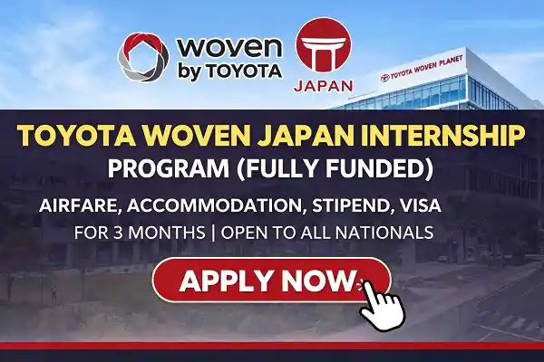 Woven Toyota Japan Internship (Fully Funded)