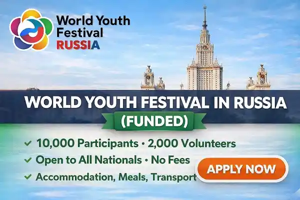 World Youth Festival in Russia (Funded)