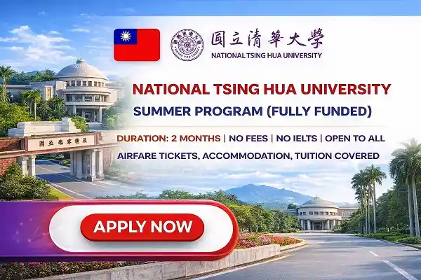 National Tsing Hua University Summer Program Taiwan (Fully Funded)